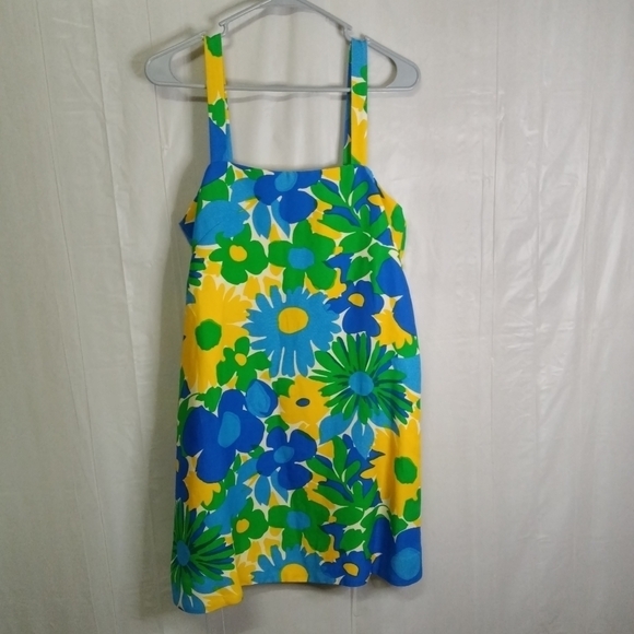 J Crew Shift Dress Morning Floral Sleeveless Petite 8P NWT - Picture 2 of 12
